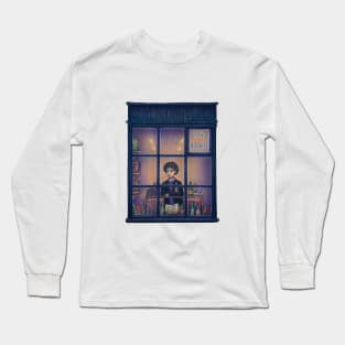 Bookshop window Long Sleeve T-Shirt